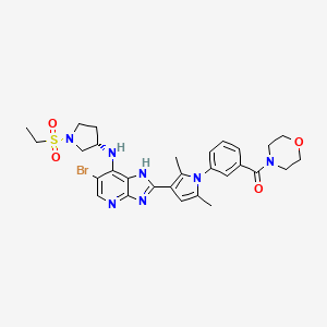 molecular formula C29H34BrN7O4S B12362457 Mlk-IN-2 