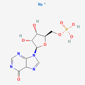 molecular formula C10H13N4NaO8P B12362488 CID 156592263 