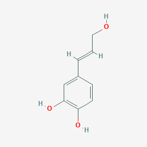 molecular formula C9H10O3 B1236252 Caffeyl alcohol CAS No. 3598-26-3