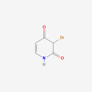 3-bromo-4-hydroxy-3H-pyridin-2-one