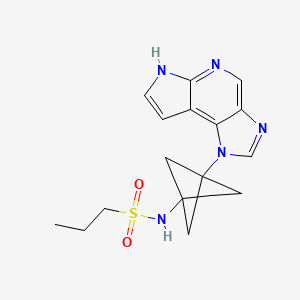 molecular formula C16H19N5O2S B12362546 Zemprocitinib CAS No. 2417414-44-7