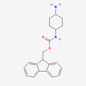 molecular formula C21H24N2O2 B12362560 9H-fluoren-9-ylmethyl N-(4-aminocyclohexyl)carbamate 