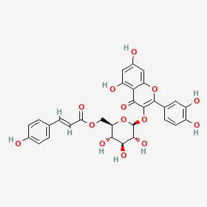 molecular formula C30H26O14 B1236259 Helichrysoside 