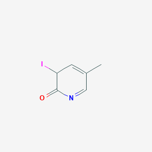 molecular formula C6H6INO B12362618 3-iodo-5-methyl-3H-pyridin-2-one 