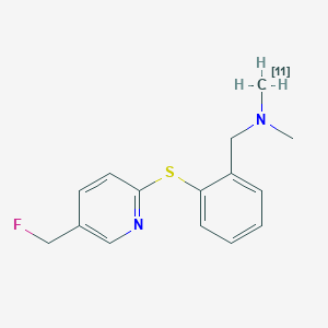 molecular formula C15H17FN2S B1236263 Unii-O5LR0V4ple 