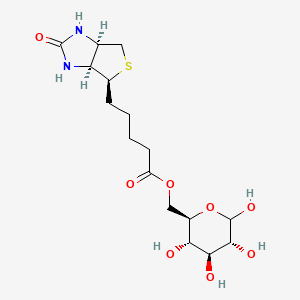 molecular formula C16H26N2O8S B12362642 Biotin-D-Glucose 