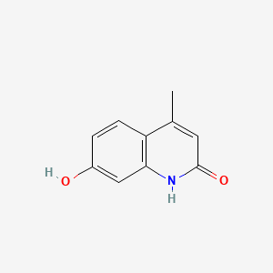 molecular formula C10H9NO2 B1236265 7-Hydroxy-4-methyl-1H-quinolin-2-one CAS No. 20513-71-7