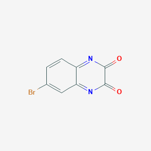 molecular formula C8H3BrN2O2 B12362686 6-Bromoquinoxaline-2,3-dione 