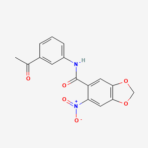 molecular formula C16H12N2O6 B12362718 Mpo-IN-6 