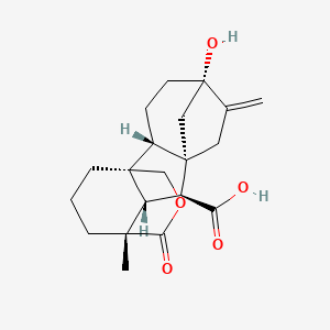molecular formula C20H26O5 B1236272 赤霉素 A44 CAS No. 36434-15-8
