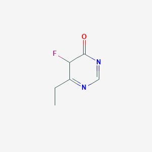 6-Ethyl-5-fluoropyrimidin-4(5H)-one