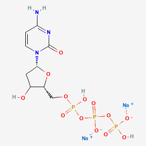 molecular formula C9H14N3Na2O13P3 B12362748 Deoxycytidine triphosphate (disodium) 