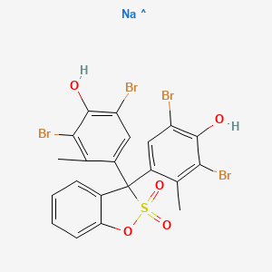 Phenol,4,4'-(2,2-dioxido-3H-1,2-benzoxathiol-3-ylidene)bis[2,6-dibromo-3-methyl-, monosodium salt