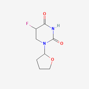 5-Fluoro-1-(oxolan-2-yl)dihydropyrimidine-2,4(1H,3H)-dione