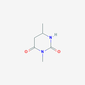 molecular formula C6H10N2O2 B12362803 3,6-Dimethyl-1,3-diazinane-2,4-dione 