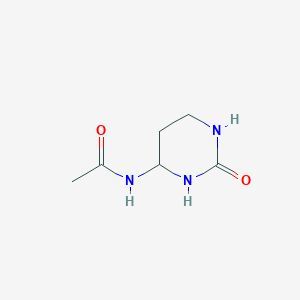 N-(2-oxo-1,3-diazinan-4-yl)acetamide