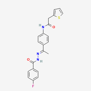 molecular formula C21H18FN3O2S B12362827 Neuraminidase-IN-20 