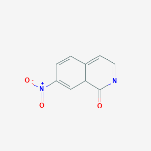 7-nitro-8aH-isoquinolin-1-one