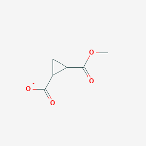 1,2-Cyclopropanedicarboxylic acid, 1-methyl ester