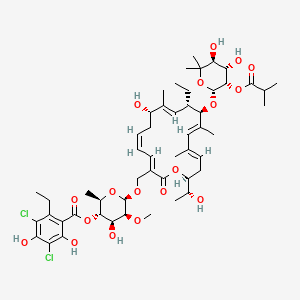 molecular formula C52H74Cl2O18 B12362882 Clostomycin B2 