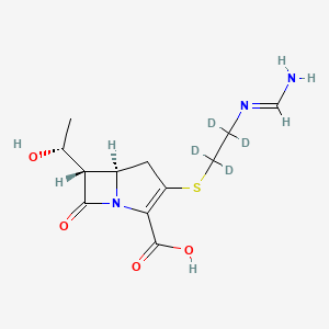 molecular formula C12H17N3O4S B12362896 Imipenem-d4 