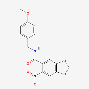 molecular formula C16H14N2O6 B12362919 Mpo-IN-7 