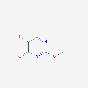 molecular formula C5H5FN2O2 B12362923 5-Fluoro-2-methoxyuracil 