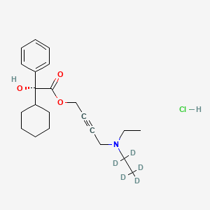 molecular formula C22H32ClNO3 B12362932 Oxybutynin-d5 (hydrochloride) 