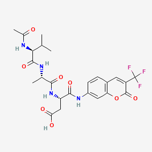 molecular formula C24H27F3N4O8 B12362936 Ac-VAD-AFC 