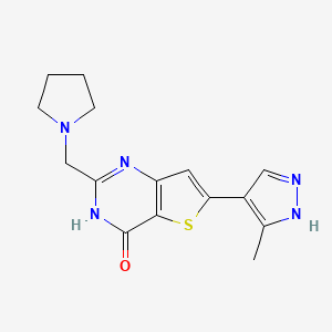 molecular formula C15H17N5OS B12362978 Cdc7-IN-7c 