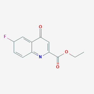 ethyl 6-fluoro-4-oxo-6H-quinoline-2-carboxylate