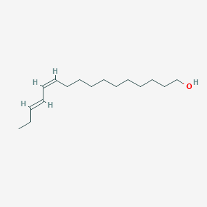 molecular formula C16H30O B12363030 11Z,13E-Hexadecadien-1-ol 