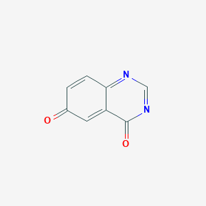 molecular formula C8H4N2O2 B12363050 Quinazoline-4,6-dione 