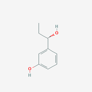 molecular formula C9H12O2 B12363067 3-[(1S)-1-hydroxypropyl]phenol 