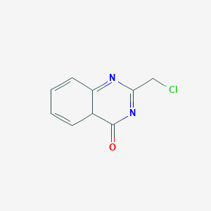 2-(chloromethyl)-4aH-quinazolin-4-one