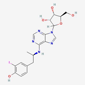 N(6)-(3-Iodo-4-hydroxyphenyl)-1-isopropyladenosine