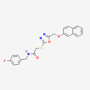 molecular formula C22H18FN3O3S B12363116 Neuraminidase-IN-18 