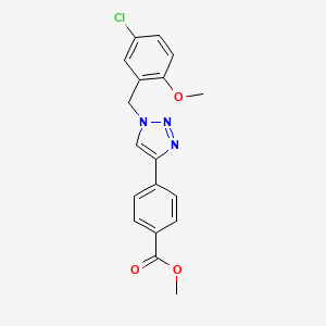 molecular formula C18H16ClN3O3 B12363138 Nlrp3-IN-27 