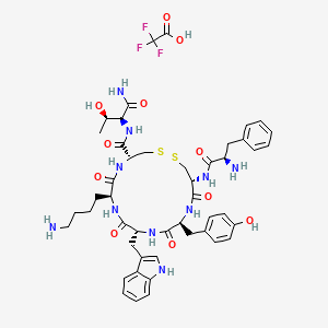 molecular formula C47H59F3N10O11S2 B12363147 TT-232 (trifluoroacetate salt) 