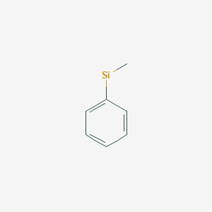 molecular formula C7H8Si B1236316 甲基苯基硅烷 CAS No. 766-08-5