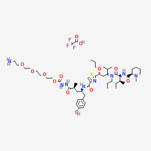 molecular formula C52H85F3N8O13S B12363171 Tam557 (tfa) 