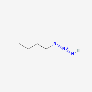 molecular formula C4H10N3+ B12363194 Butylimino-imino-azanium 