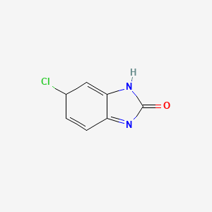 molecular formula C7H5ClN2O B12363219 6-Chloro-1,6-dihydrobenzimidazol-2-one 