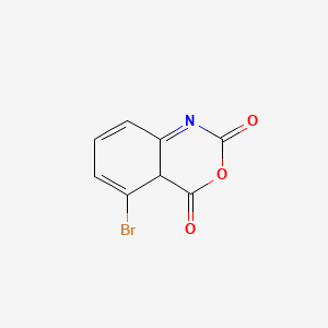 molecular formula C8H4BrNO3 B12363230 5-bromo-4aH-3,1-benzoxazine-2,4-dione 