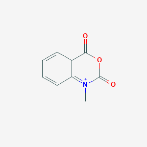 molecular formula C9H8NO3+ B12363232 1-methyl-4aH-3,1-benzoxazin-1-ium-2,4-dione 