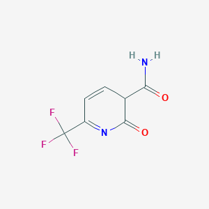 2-oxo-6-(trifluoromethyl)-3H-pyridine-3-carboxamide