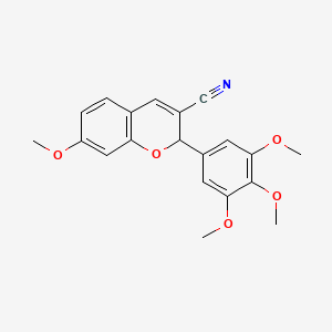 molecular formula C20H19NO5 B12363322 Tnf-|A-IN-16 