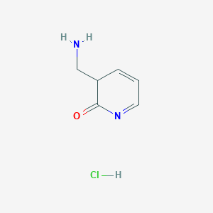 3-(aminomethyl)-3H-pyridin-2-one;hydrochloride