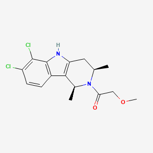 molecular formula C16H18Cl2N2O2 B12363450 cGAS-IN-2 