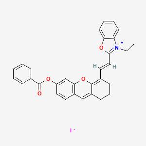 molecular formula C31H26INO4 B12363460 Mor-ces2 